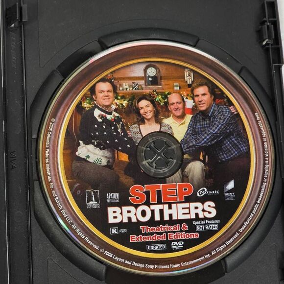 Step Brothers DVD Will Ferrell John C. Reilly Comedy Unrated - Picture 2 of 3